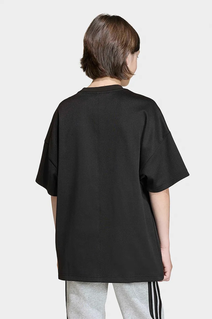Tričko detské s bavlnou adidas čierna KB6854