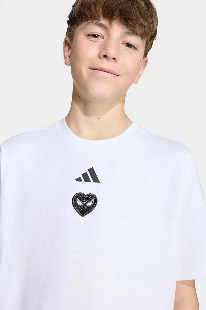 adidas tričko detské bavlnené s elastanom MARVEL SPIDER-MAN KS3959