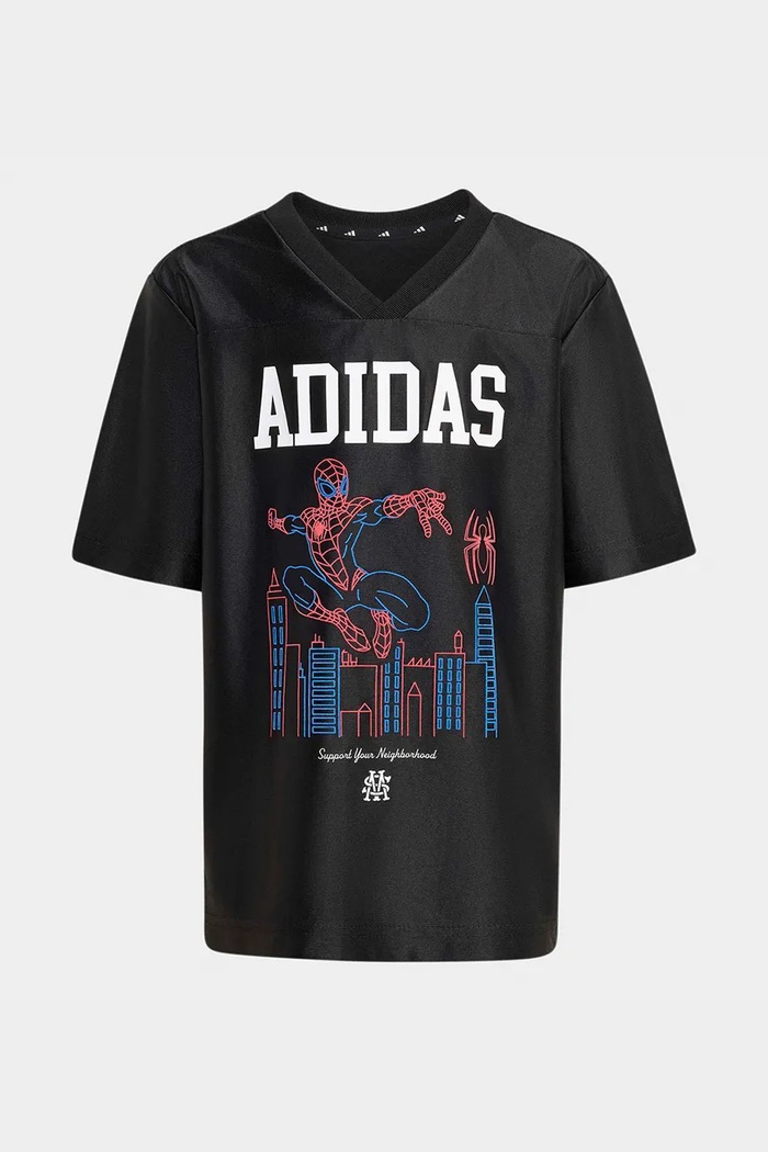 adidas t-shirt παιδικό MARVEL SPIDER-MAN KG6140 μαύρο AW26
