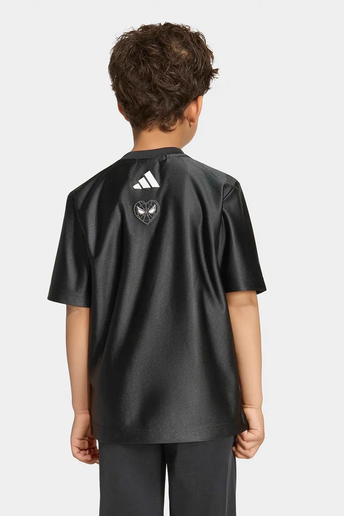 adidas t-shirt παιδικό MARVEL SPIDER-MAN KG6140 μαύρο