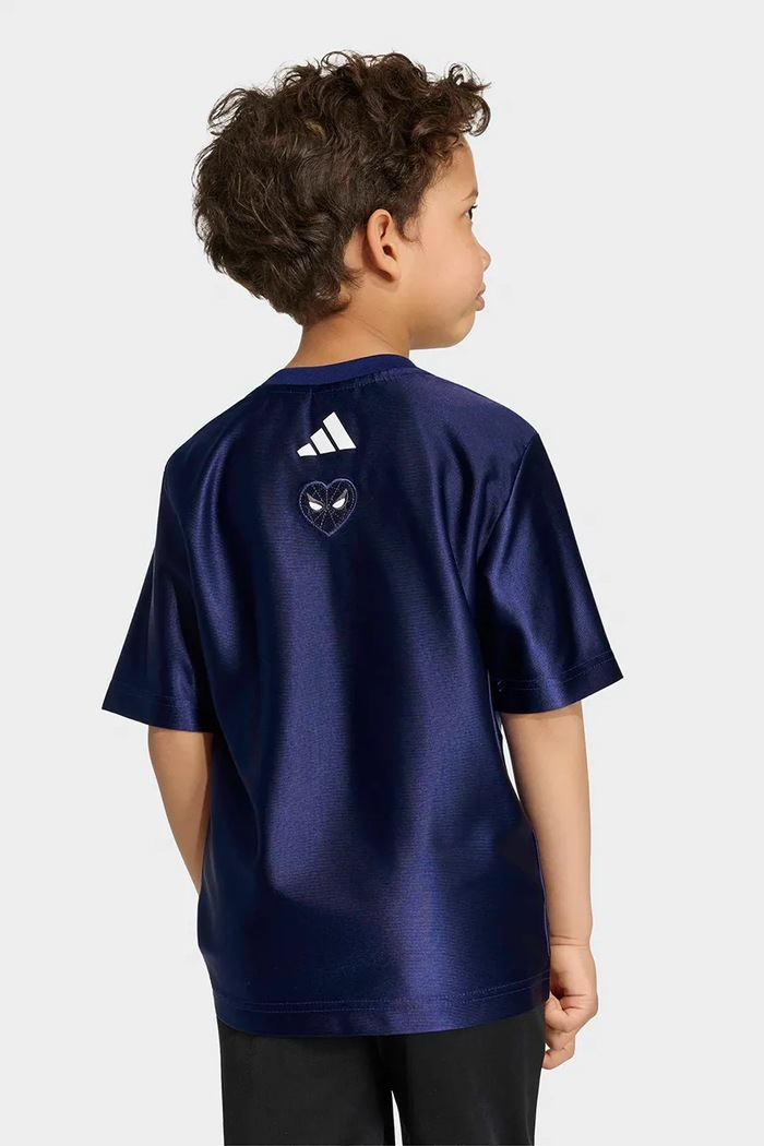 adidas tričko detské MARVEL SPIDER-MAN KS3966 tmavomodrá