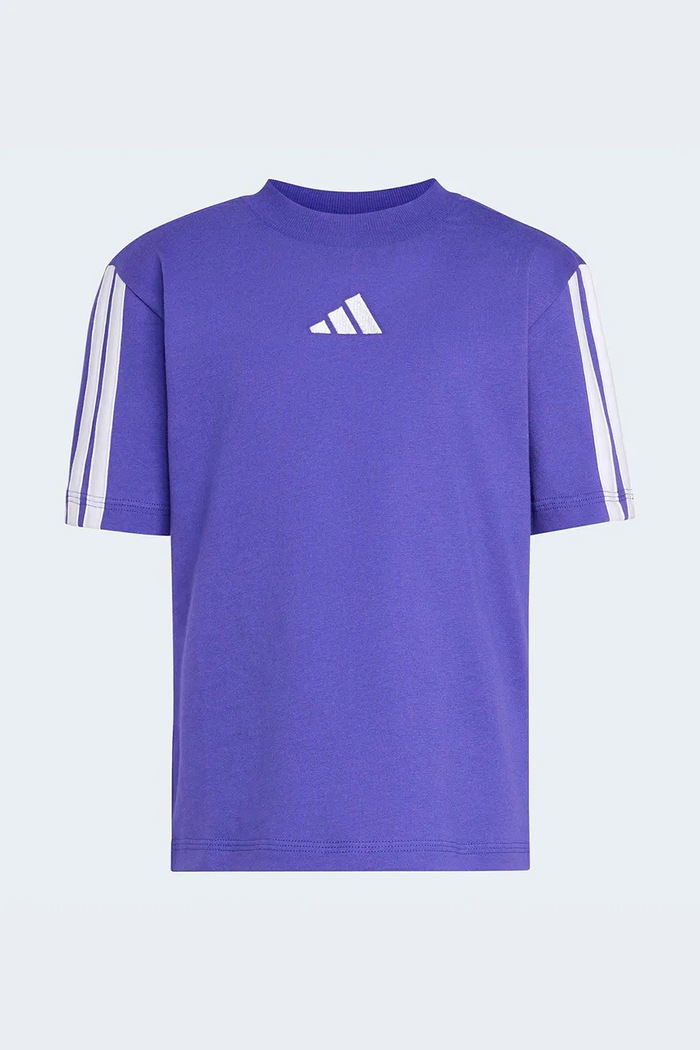 adidas T-shirt παιδικό βαμβακερό KR9256 μωβ AW26