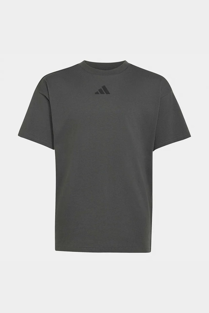adidas t-shirt παιδικό βαμβακερό KR1545 μαύρο AW26