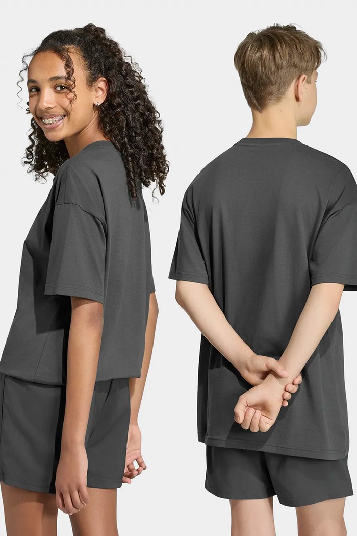Κοριτσίστικα adidas t-shirt παιδικό βαμβακερό KR1545 μαύρο