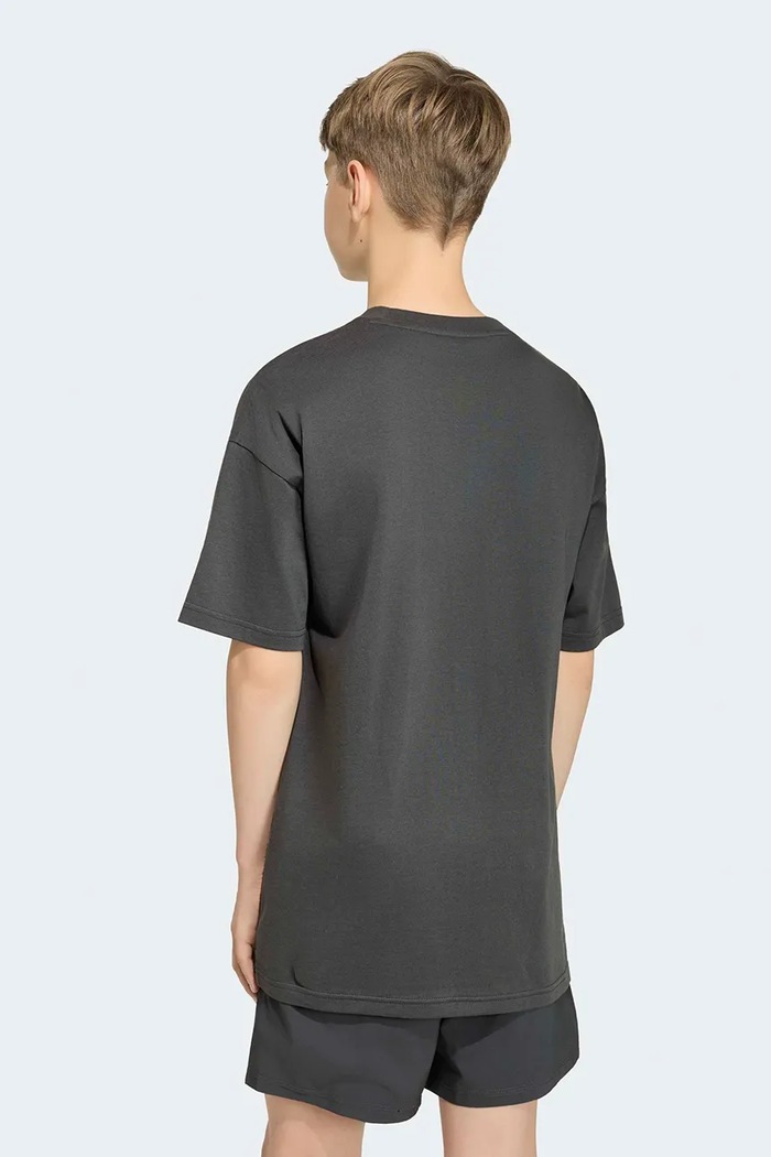 adidas t-shirt παιδικό βαμβακερό KR1545 μαύρο