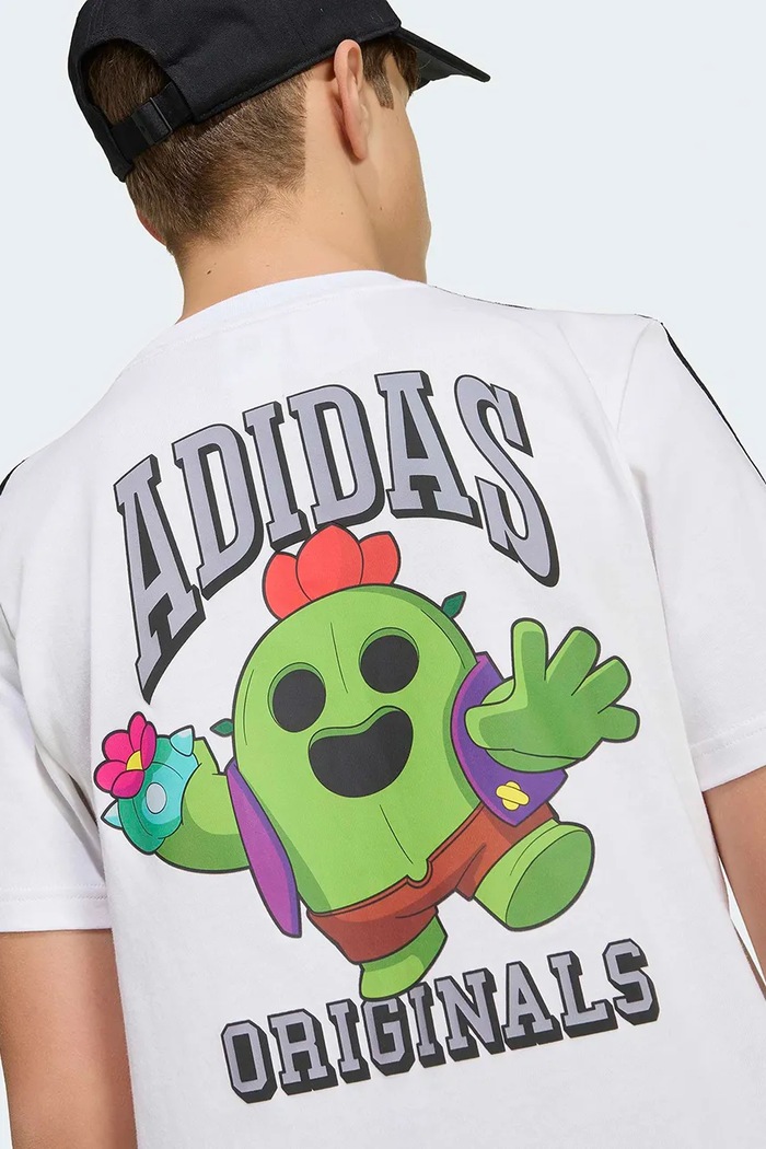 adidas Originals bezšvové tričko detské bavlnené KW0651