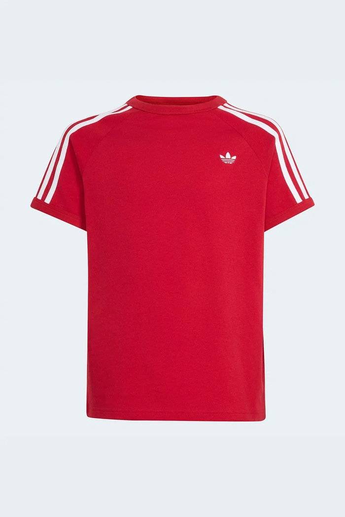 adidas Originals t-shirt παιδικό βαμβακερό HZ6671 κόκκινο AW26
