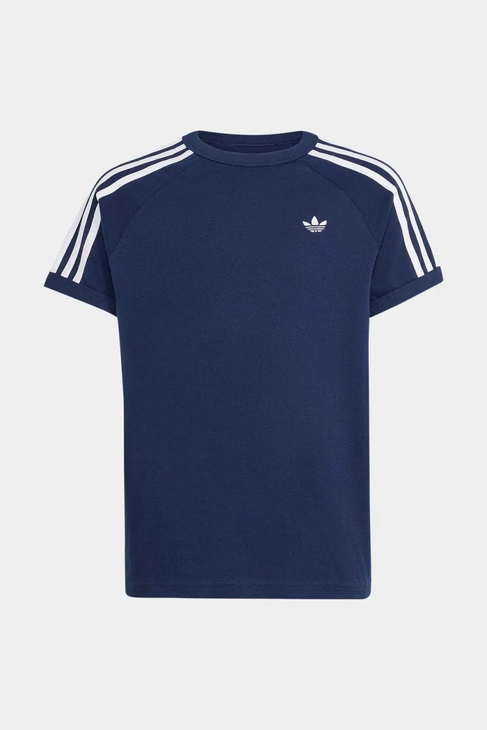 adidas Originals tričko detské bavlnené HZ6670 tmavomodrá AW26