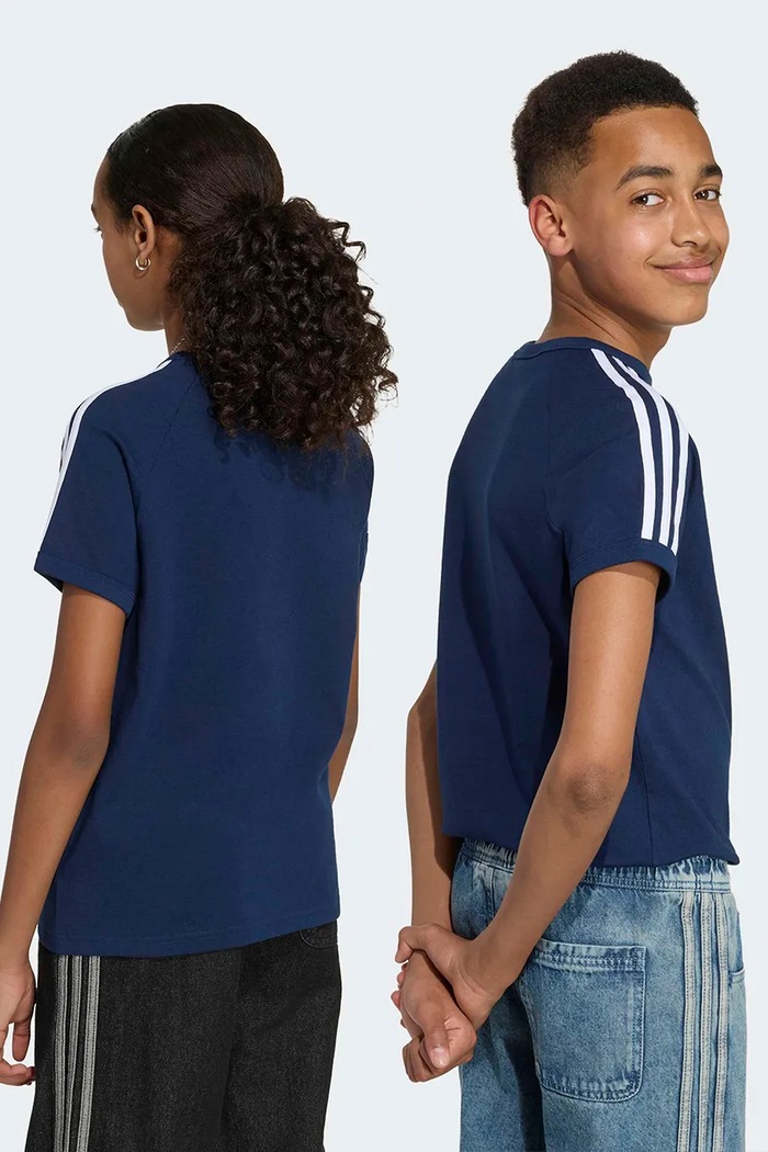 Chlapec adidas Originals tričko detské bavlnené HZ6670 tmavomodrá