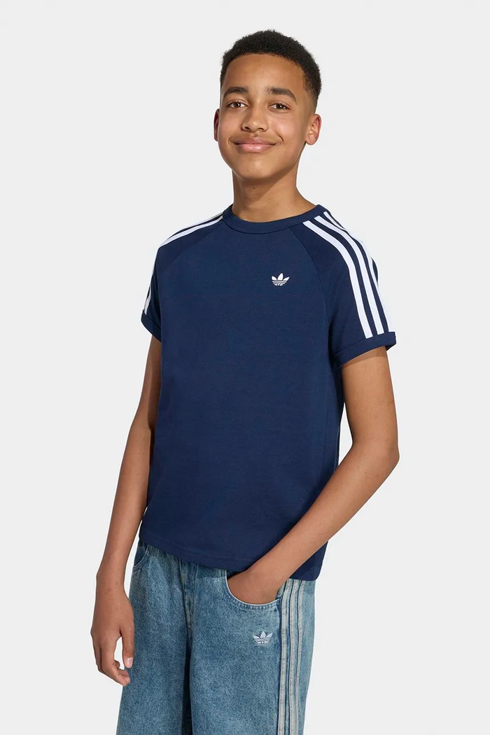 adidas Originals tričko detské bavlnené tmavomodrá HZ6670