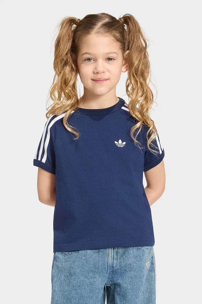 adidas Originals tričko detské bavlnené tmavomodrá HZ6601