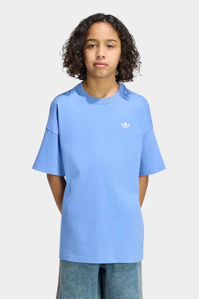 adidas Originals tričko detské bavlnené modrá KR0858