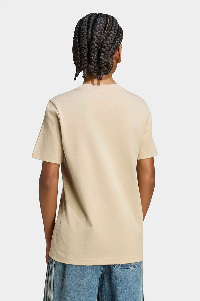 adidas Originals basic tričko detské bavlnené KR0877 béžová