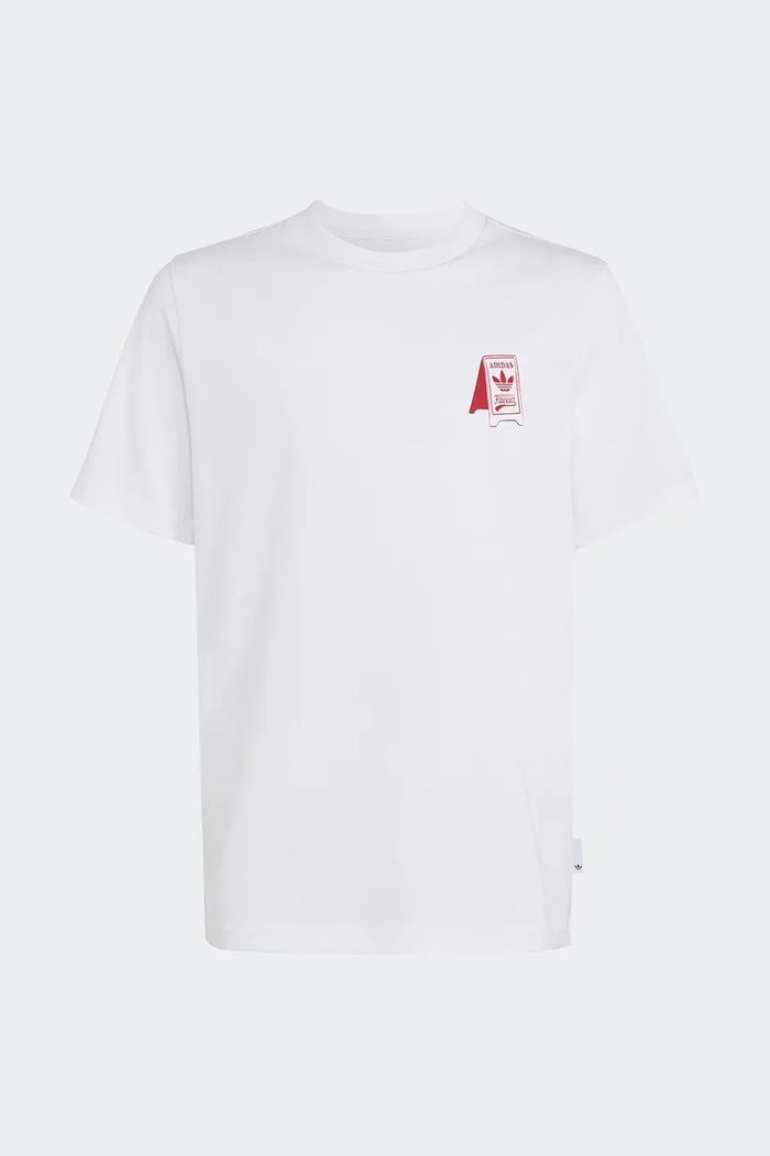 adidas Originals tričko detské bavlnené KH0721 biela AW26