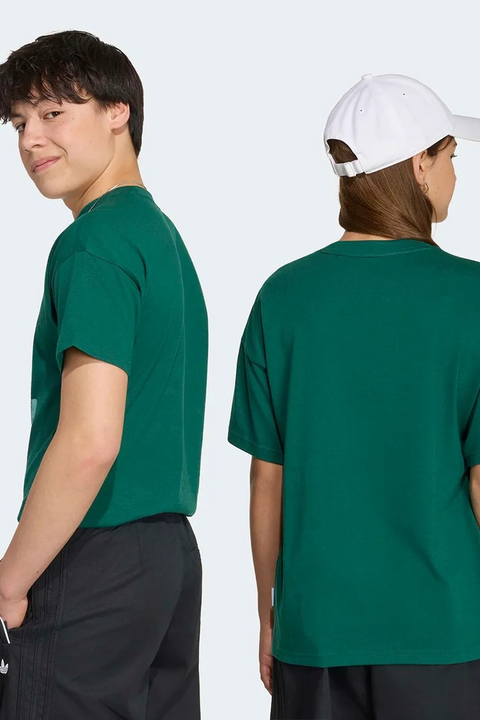 Chlapec adidas Originals tričko detské bavlnené KH0719 zelená