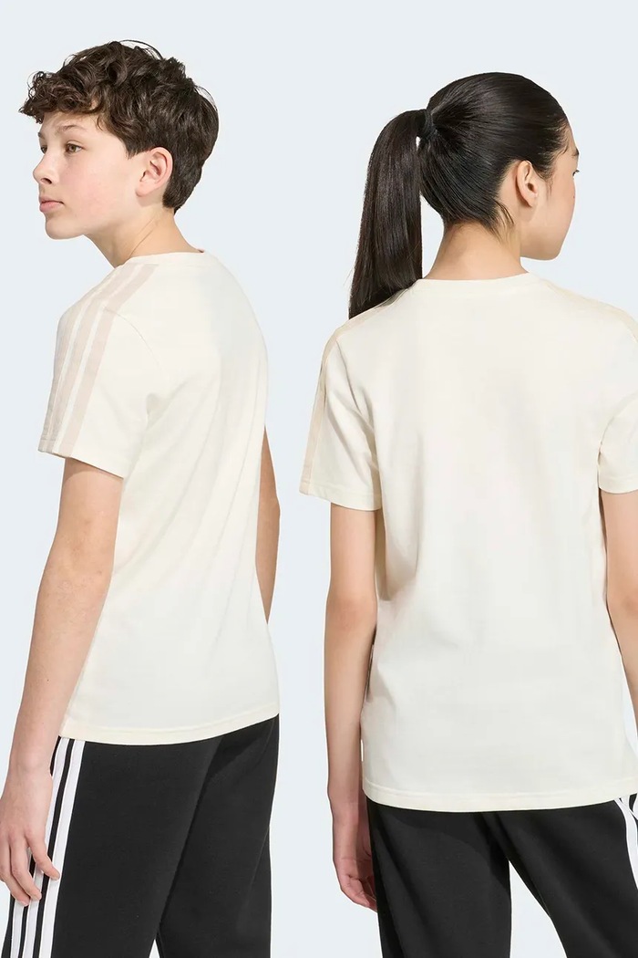 Αγορίστικα adidas t-shirt παιδικό βαμβακερό TABLE TEE KW7977 μπεζ
