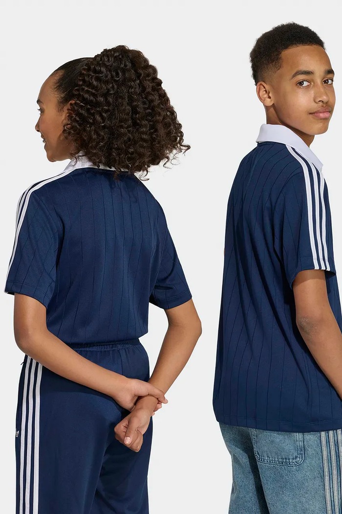 Chlapec adidas Originals polo tričko detské HZ9628 tmavomodrá