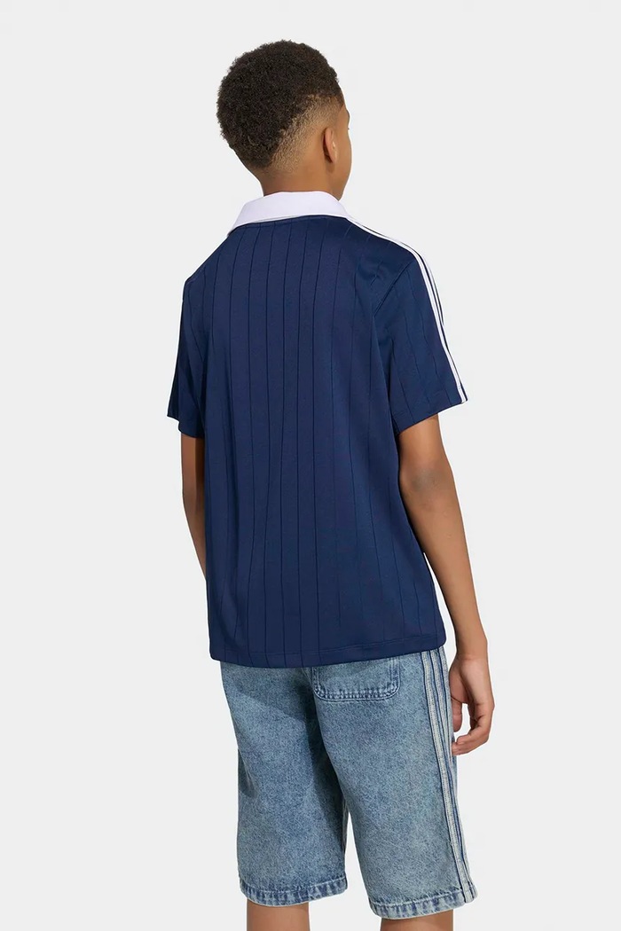 adidas Originals polo tričko detské HZ9628 tmavomodrá