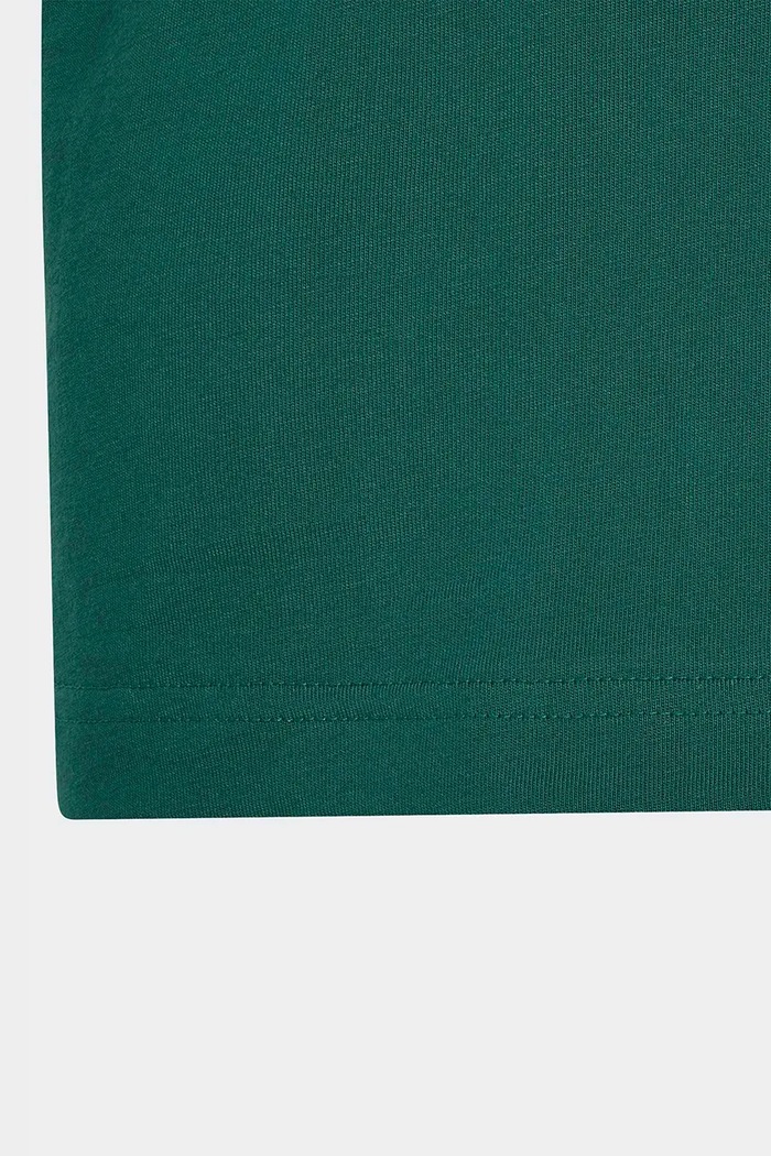 adidas T-shirt dziecięcy bawełniany MINECRAFT KS9030 zielony