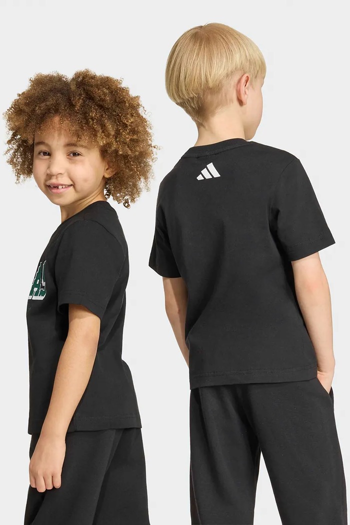 Chlapec adidas tričko detské bavlnené MINECRAFT KS9034 čierna