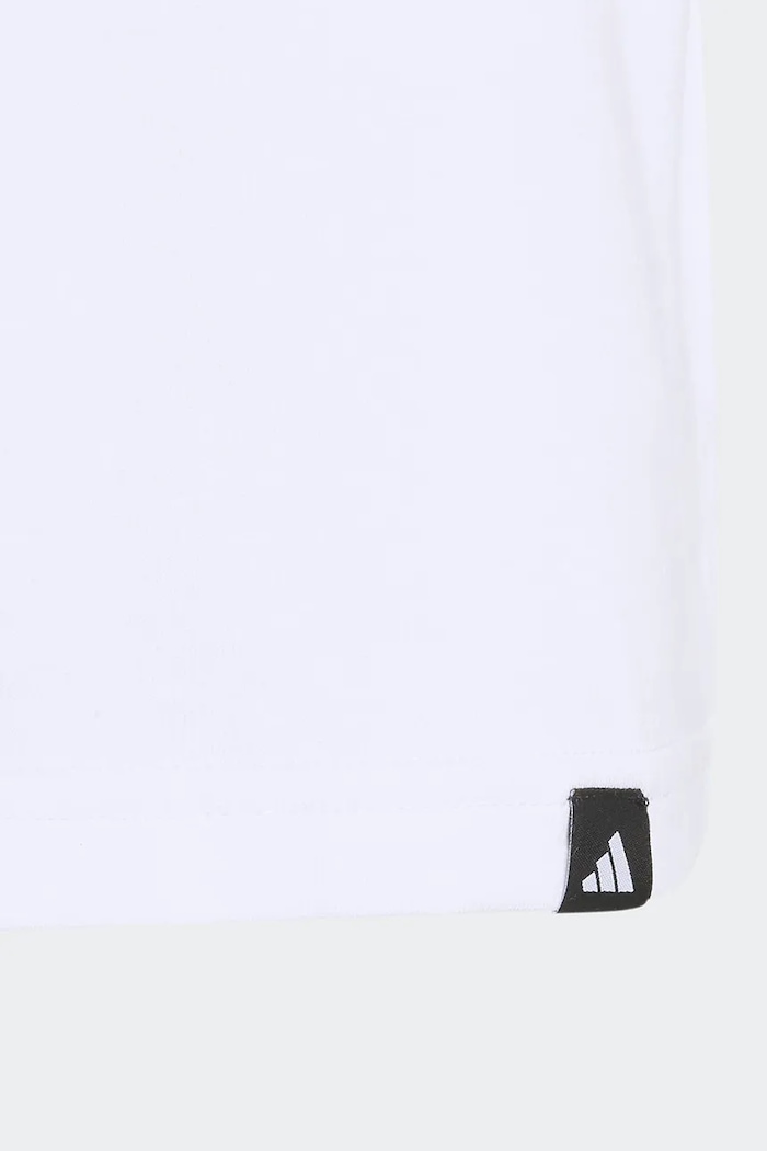 Adidas T-shirt παιδικό βαμβακερό λευκό KE1624
