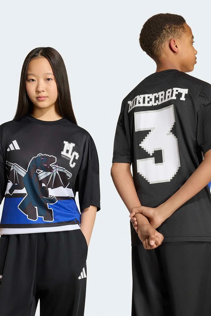 adidas tričko dětské MINECRAFT černá KH3190