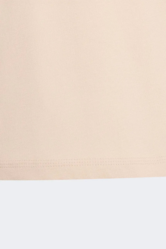 adidas T-shirt dziecięcy bawełniany KR1540 beżowy