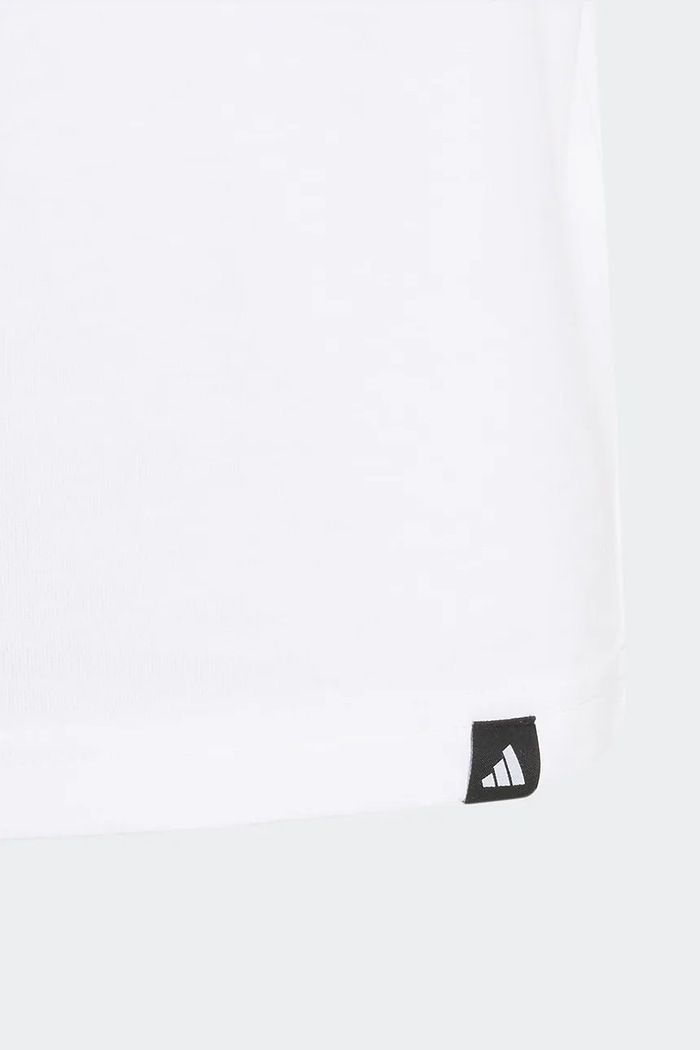 adidas T-shirt dziecięcy bawełniany biały KE1616