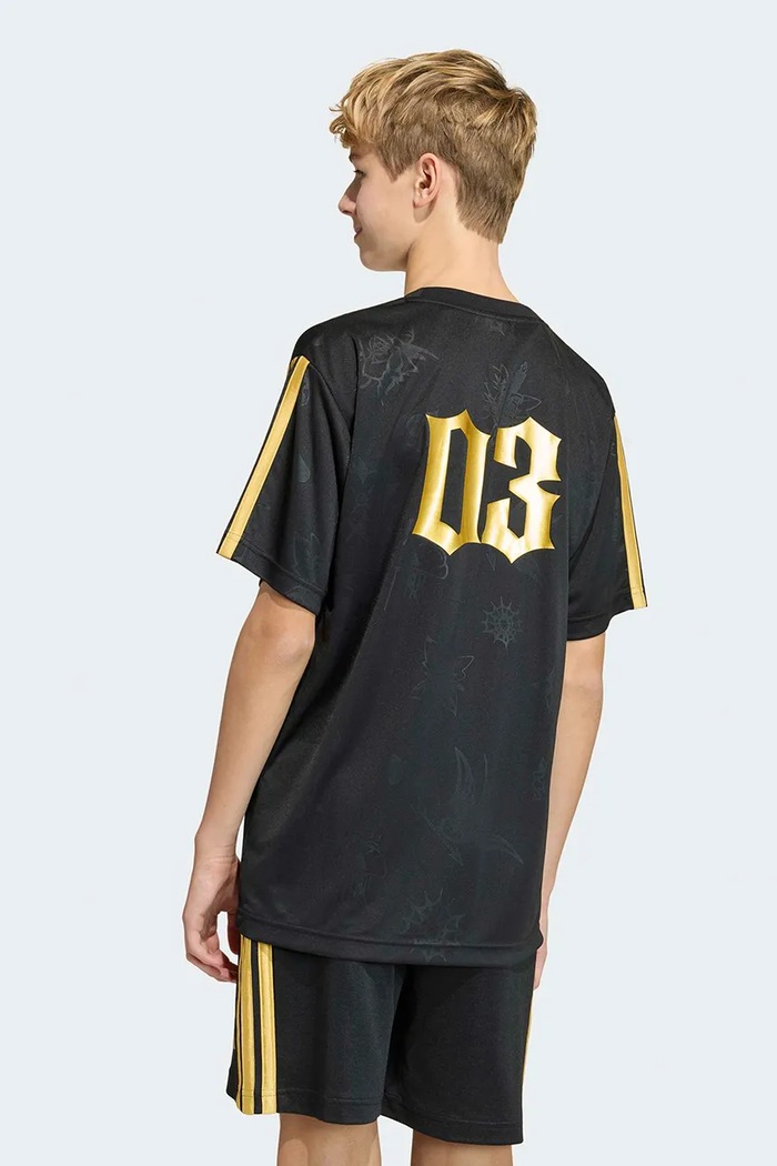 adidas футболка дитяча з бавовною FORTNITE KG0864 чорний