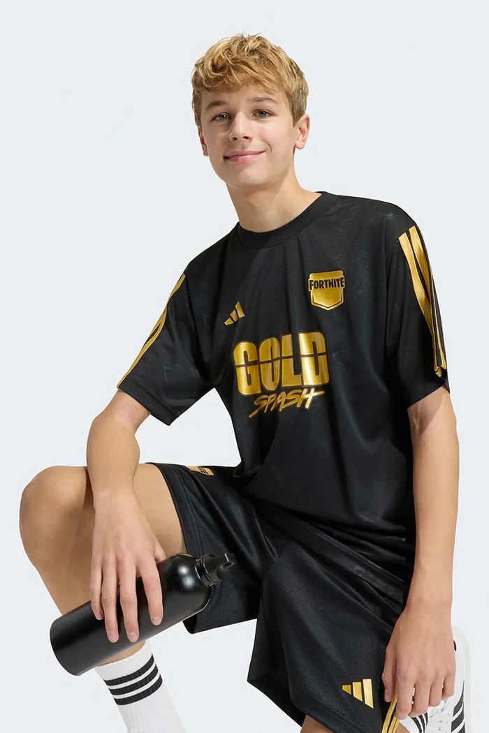 adidas футболка дитяча з бавовною FORTNITE KG0864