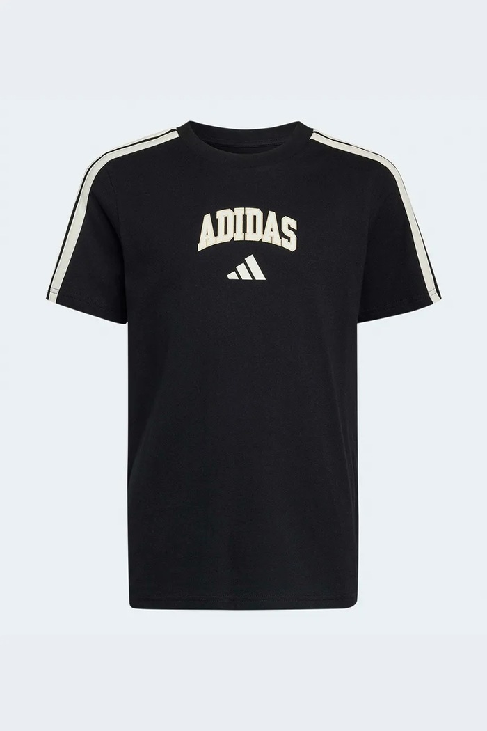 Adidas T-shirt παιδικό βαμβακερό KE1638 μαύρο AW26