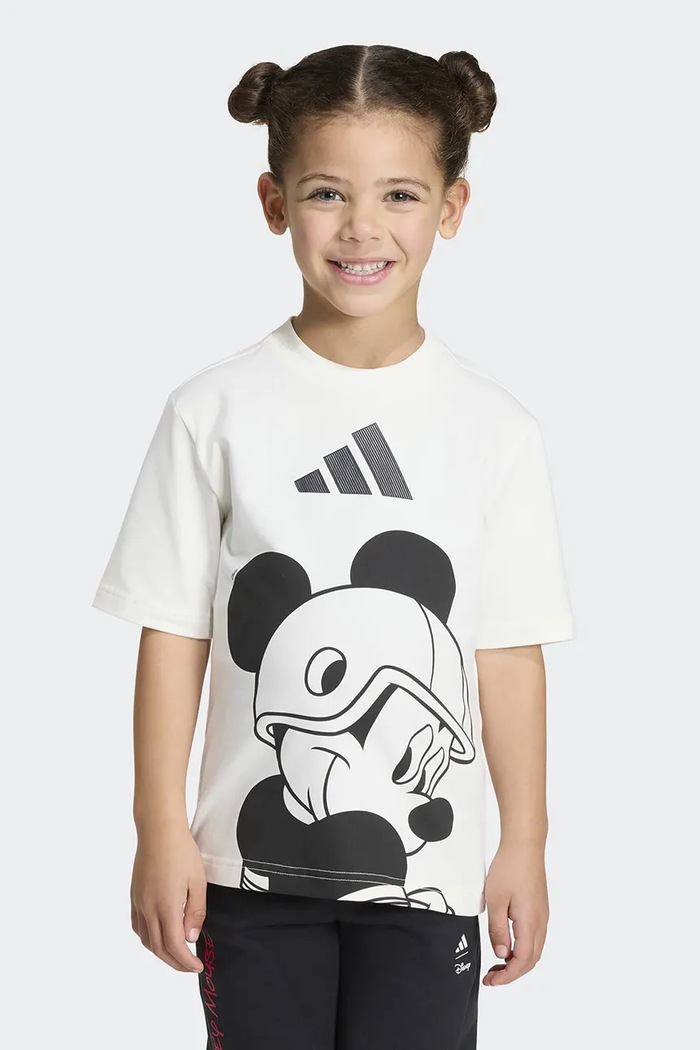 adidas tričko detské bavlnené s elastanom DISNEY MICKEY MOUSE béžová KS3956