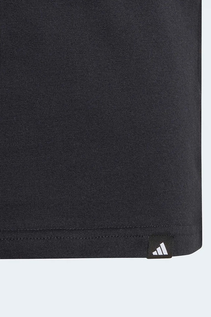 Adidas T-shirt παιδικό βαμβακερό KE1609 μαύρο