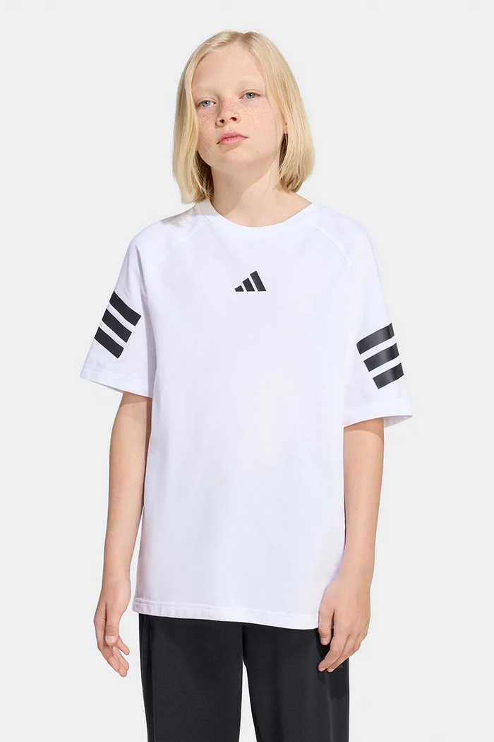adidas tričko detské bavlnené FUTURE ICONS biela KC1965