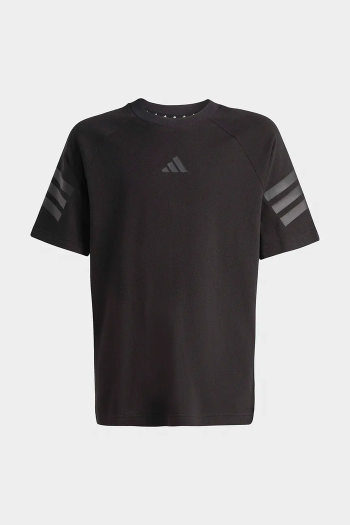 Adidas T-shirt παιδικό βαμβακερό KC1964 μαύρο AW26