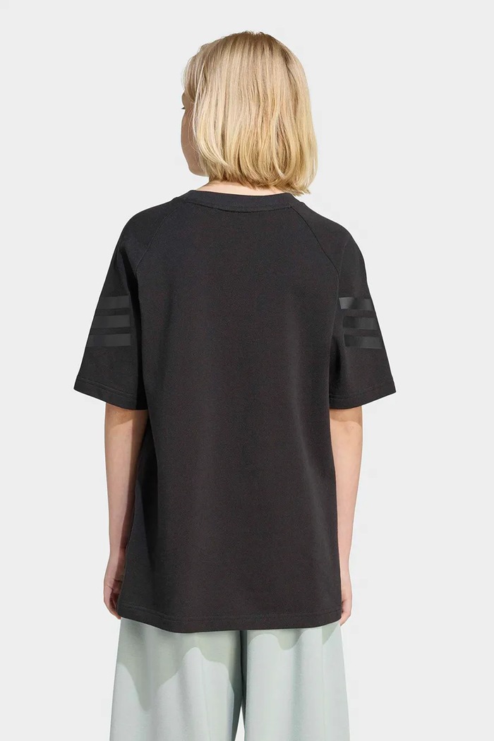 Adidas T-shirt παιδικό βαμβακερό KC1964 μαύρο