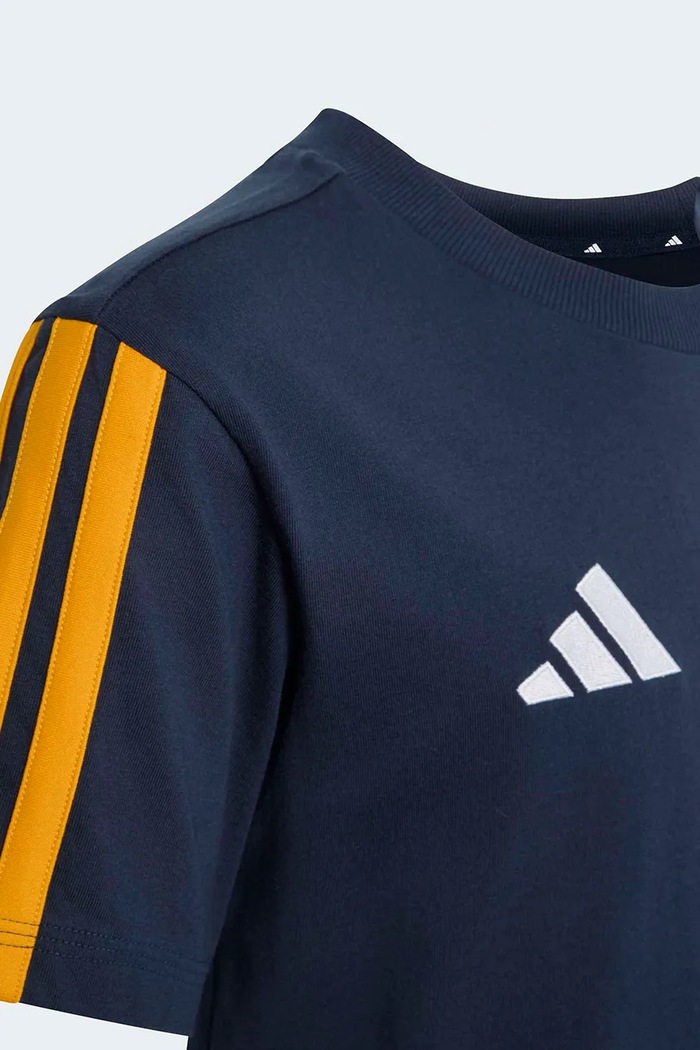 adidas Performance tričko detské bavlnené REAL MADRID tmavomodrá KG5366
