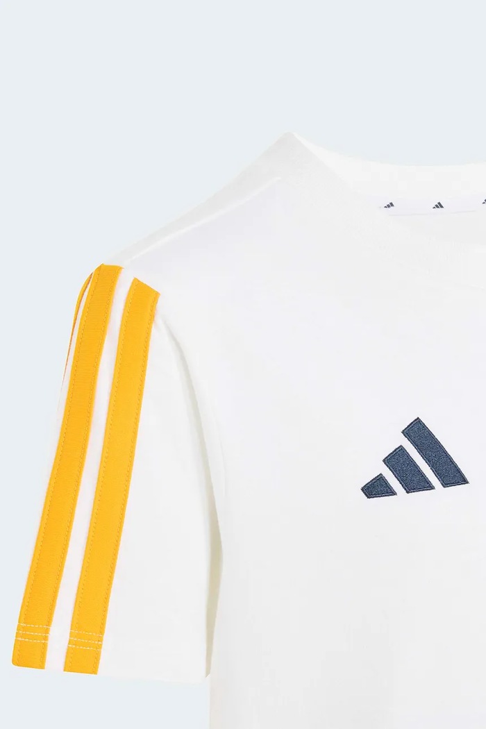 Chlapec adidas Performance tričko detské bavlnené REAL MADRID KG2954 biela