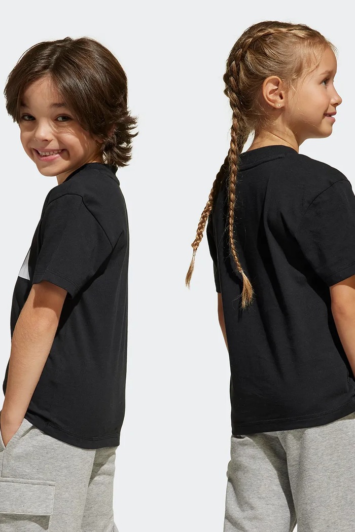 Κοριτσίστικα adidas t-shirt παιδικό βαμβακερό JE1379 μαύρο