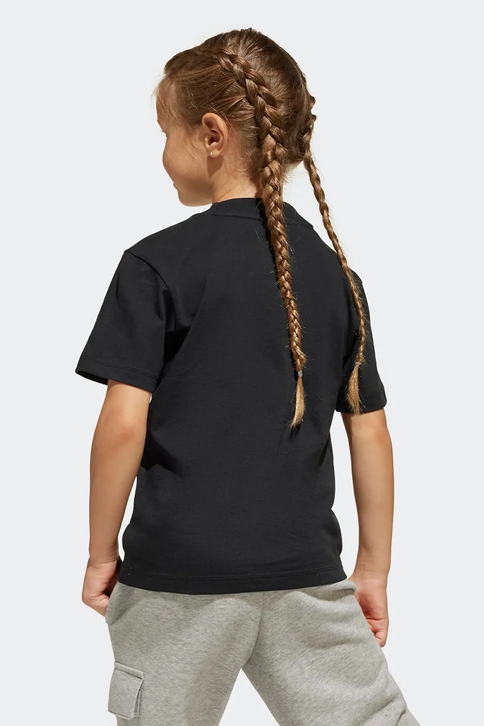 adidas t-shirt παιδικό βαμβακερό JE1379 μαύρο