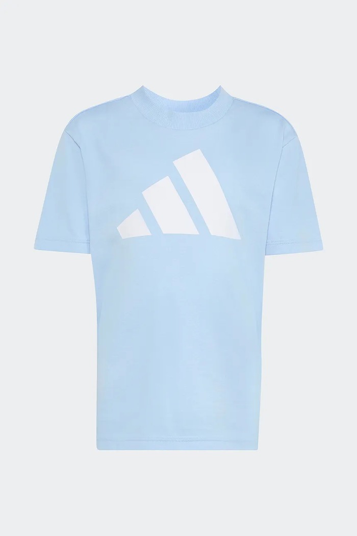 adidas tricou pentru copii, din bumbac KD6002 albastru AW26