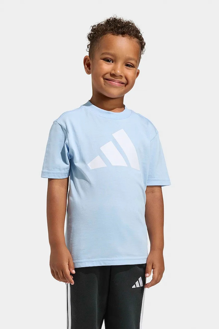 adidas tricou pentru copii, din bumbac albastru KD6002