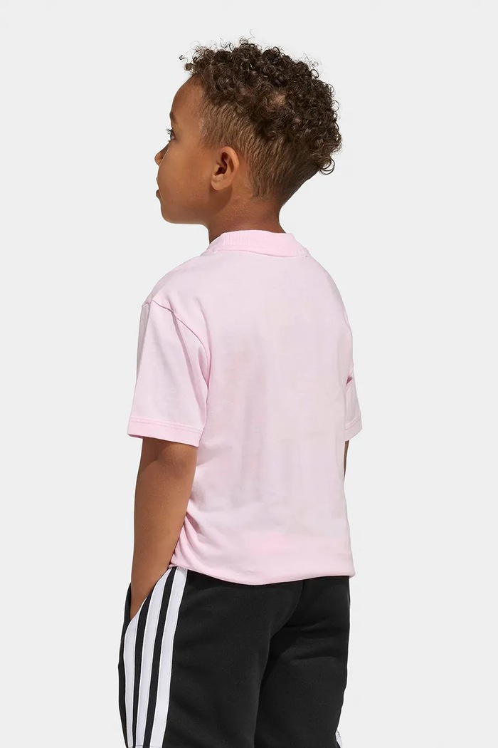Chłopiec adidas T-shirt dziecięcy bawełniany KD6001 różowy