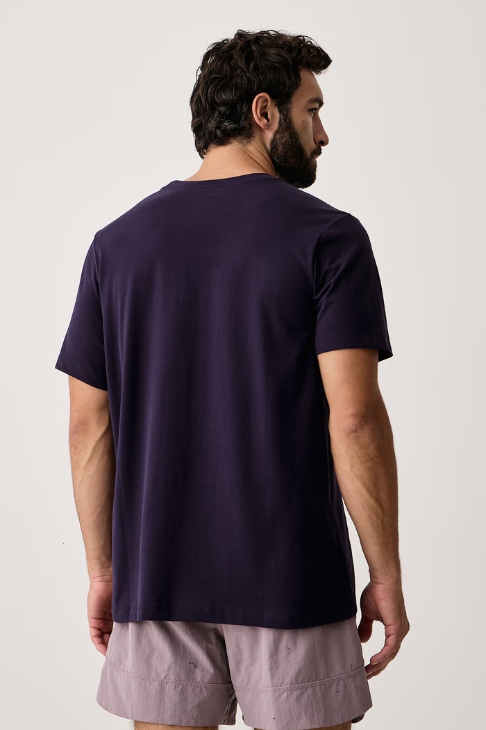 Odzież Nike T-shirt treningowy męski Dri-FIT AR6029.525 fioletowy