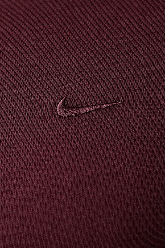 T-shirt treningowy męski z bawełną Primary Dri-FIT Nike bordowy DV9831.652