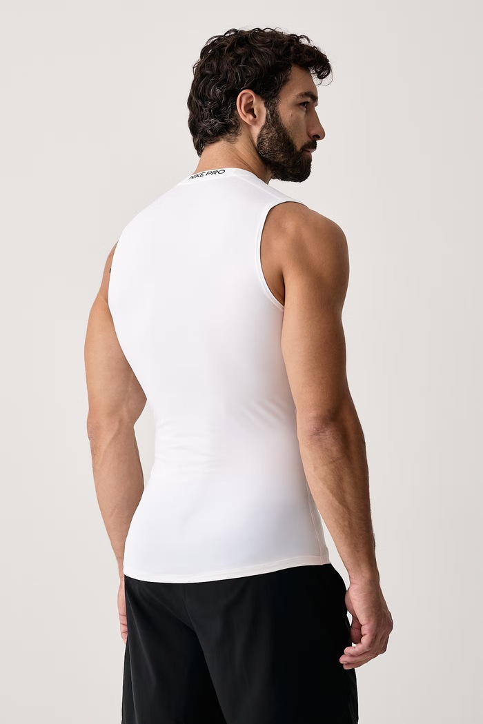 Odzież Nike Top sportowy męski Nike Pro Dri-FIT FB7914.100 beżowy
