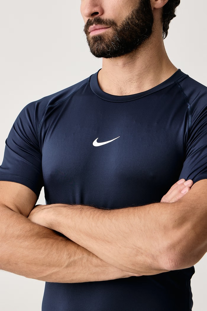 T-shirt treningowy męski Nike Pro Dri-FIT Nike FB7932.451 granatowy