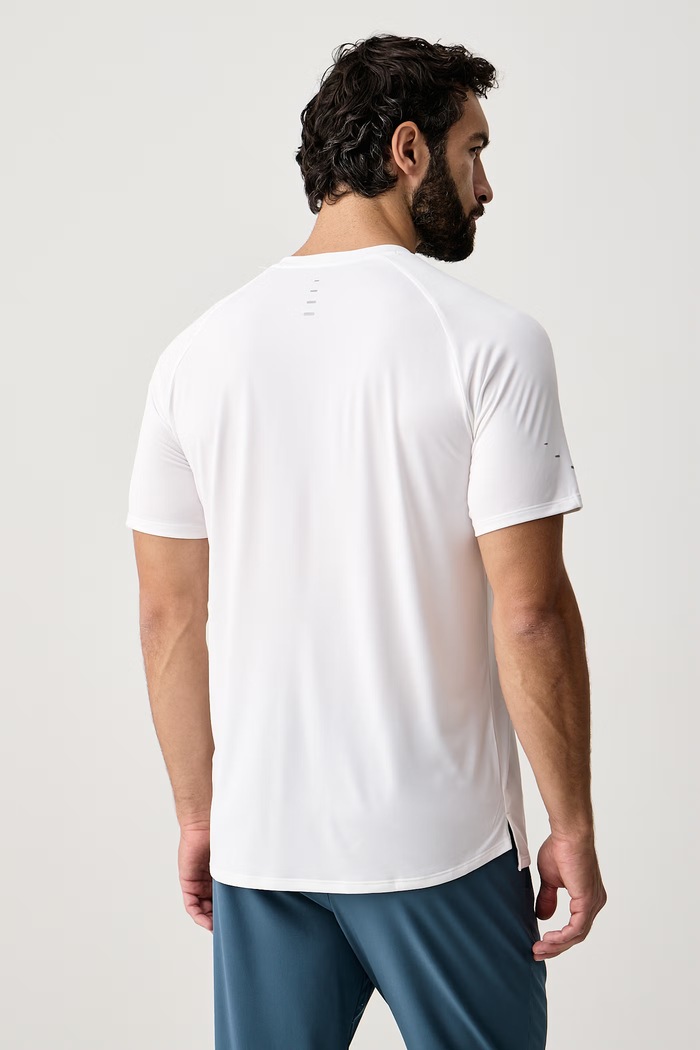 Odzież Nike T-shirt sportowy męski Stride Dri-FIT ADV HV5203.100 biały