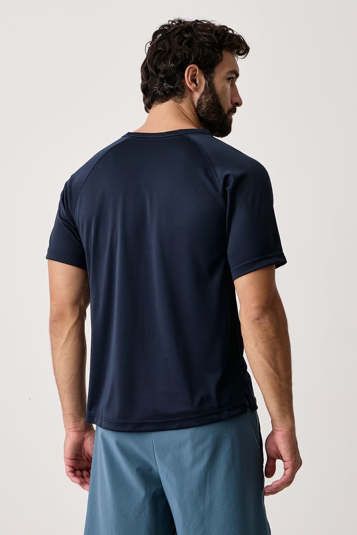 Odzież Nike T-shirt treningowy męski Flex Dri-FIT IF2136.451 granatowy