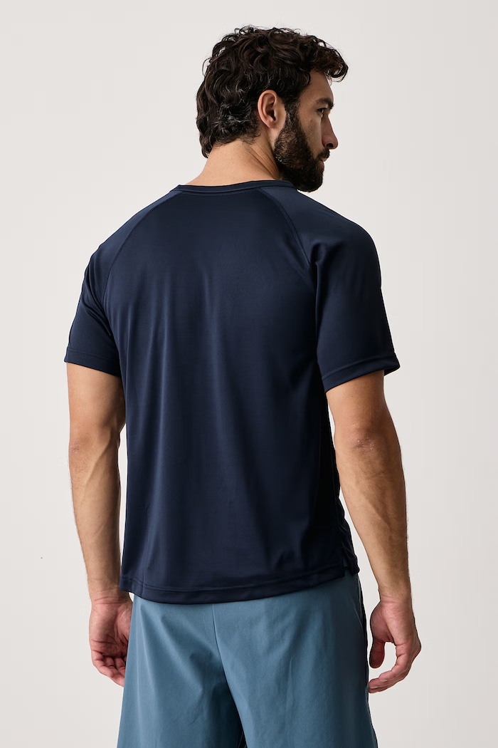 Odzież Nike T-shirt treningowy męski Flex Dri-FIT IF2136.451 granatowy
